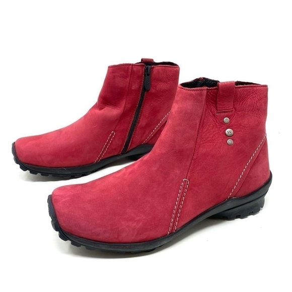 Wolky Zion Waterproof oxblood Nepal Oiled Leather boots - Picture 2 of 7